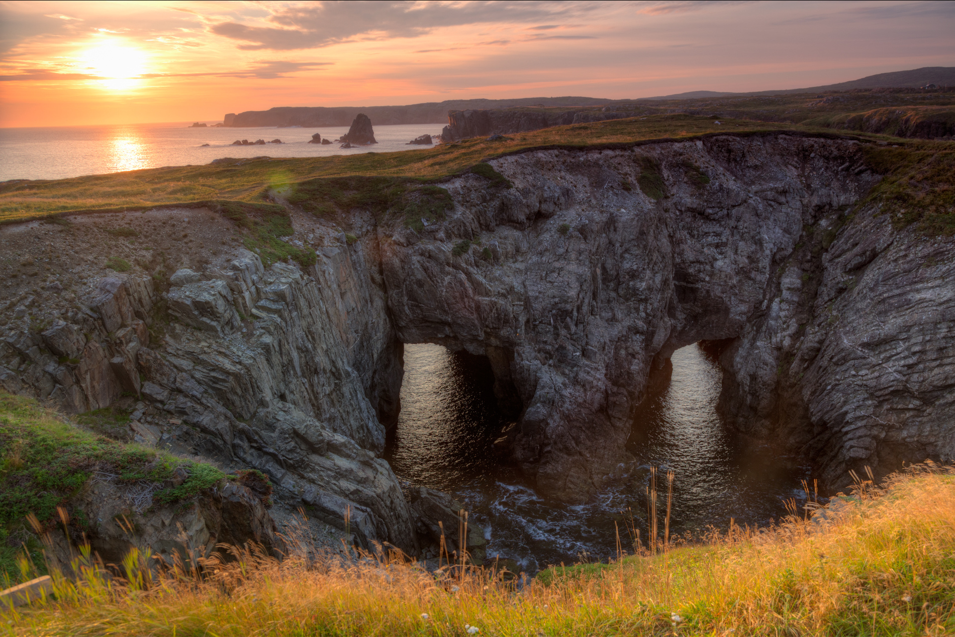 Landscapes - Newfoundland - Sea Crater